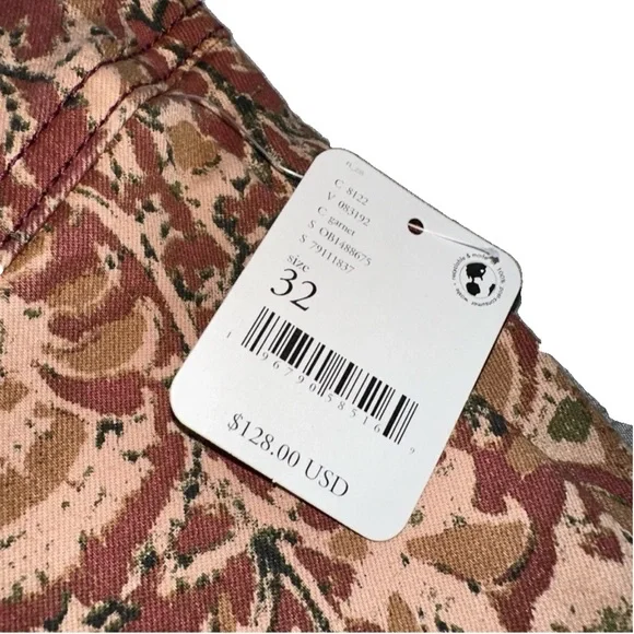 🌺Free People CRVY Wild Honey Printed
Flare Jeans🌸🌺 - Picture 7 of 12